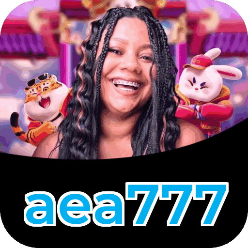 Interface do aplicativo aea777 mostrando jogos disponíveis no iOS e Android